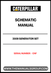 Discover the essential CAT 3508 Generator Set Schematic Manual, designed specifically for serial number CNF. This comprehensive manual provides detailed schematics that are crucial for understanding the inner workings of your generator set, ensuring optimal performance and maintenance.