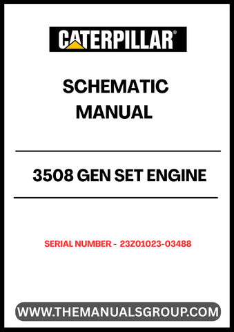 Unlock the full potential of your CAT 3508 Gen Set Engine with our comprehensive Schematic Manual, specifically designed for serial number 23Z01023-03488. This manual serves as an essential resource for technicians and engineers, providing detailed schematics that simplify troubleshooting and maintenance tasks.
