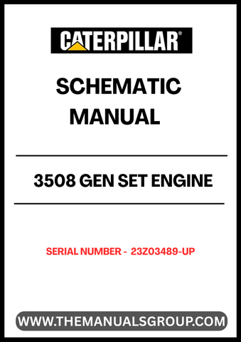 Unlock the full potential of your CAT 3508 Gen Set Engine with our comprehensive Schematic Manual, specifically designed for serial numbers 23Z03489 and up. This manual serves as an essential resource for technicians and engineers, providing detailed schematics that simplify troubleshooting and maintenance tasks.