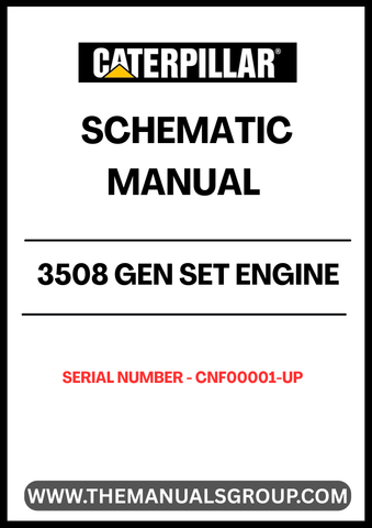 Unlock the full potential of your CAT 3508 Gen Set Engine with our comprehensive Schematic Manual, specifically designed for serial numbers CNF00001 and up. This manual serves as an essential resource for technicians and engineers, providing detailed schematics that simplify troubleshooting and maintenance tasks.