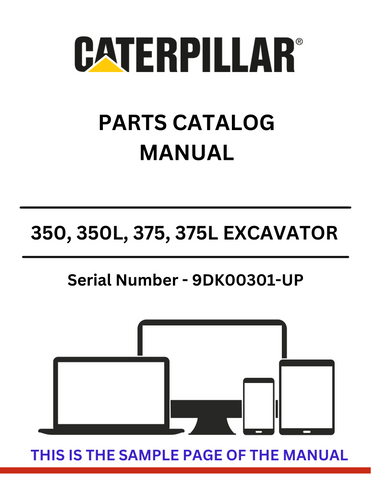 Discover the ultimate parts catalog for CAT 350, 350L, 375, and 375L excavators. Access detailed manuals and ensure your equipment runs smoothly.