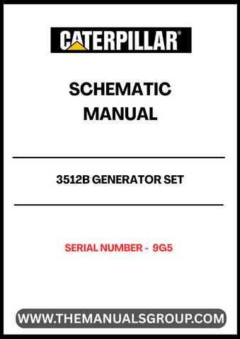 Discover the CAT 3512B Generator Set Schematic Manual, specifically designed for serial number 9G5. This comprehensive manual provides detailed schematics that are essential for understanding the intricate workings of your generator set, ensuring optimal performance and reliability.