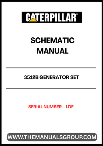Discover the essential CAT 3512B Generator Set Schematic Manual, specifically designed for serial number LDE. This comprehensive manual provides detailed schematics that are crucial for understanding the inner workings of your generator set, ensuring optimal performance and maintenance.