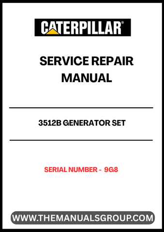 The CAT 3512B Generator Set Service Repair Manual (S/N - 9G8) is an essential resource for maintaining the performance and longevity of your generator. This comprehensive manual provides detailed instructions and diagrams, ensuring that you have all the information needed to troubleshoot and repair your equipment effectively.