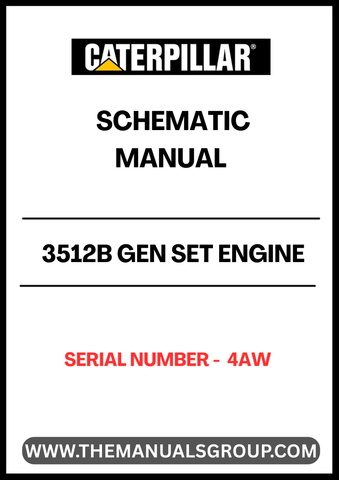 Discover the essential CAT 3512B Gen Set Engine Schematic Manual, designed specifically for serial number 4AW. This comprehensive manual provides detailed schematics that are crucial for understanding the intricate workings of your engine, ensuring optimal performance and maintenance.