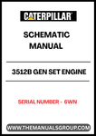 Discover the essential CAT 3512B Gen Set Engine Schematic Manual, specifically designed for serial number 6WN. This comprehensive manual provides detailed schematics that are crucial for understanding the intricate workings of your engine, ensuring optimal performance and maintenance.