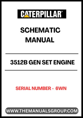 Discover the essential CAT 3512B Gen Set Engine Schematic Manual, specifically designed for serial number 6WN. This comprehensive manual provides detailed schematics that are crucial for understanding the intricate workings of your engine, ensuring optimal performance and maintenance.