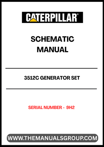 Discover the CAT 3512C Generator Set Schematic Manual, designed specifically for serial number 9H2. This comprehensive manual provides detailed schematics that are essential for understanding the intricate workings of your generator set, ensuring optimal performance and reliability.