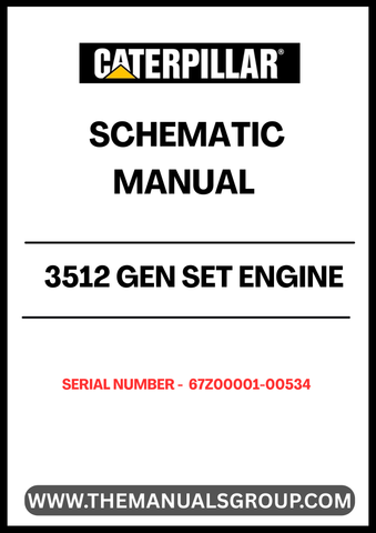 Unlock the full potential of your CAT 3512 Gen Set Engine with our comprehensive Schematic Manual, specifically designed for serial numbers 67Z00001-00534. This manual serves as an essential resource for technicians and engineers, providing detailed schematics that simplify troubleshooting and maintenance tasks.