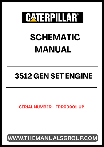 Unlock the full potential of your CAT 3512 Gen Set Engine with our comprehensive Schematic Manual, designed specifically for serial numbers FDR00001 and up. This manual serves as an essential resource for technicians and engineers, providing detailed schematics that simplify troubleshooting and maintenance tasks.