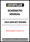 Unlock the full potential of your CAT 3512 Gen Set Engine with our comprehensive Schematic Manual, specifically designed for serial numbers 24Z01317 and up. This manual serves as an essential resource for technicians and engineers, providing detailed schematics that simplify troubleshooting and maintenance tasks.