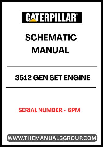 Discover the essential CAT 3512 Gen Set Engine Schematic Manual, specifically designed for serial number 6PM. This comprehensive manual provides detailed schematics that are crucial for understanding the intricate workings of your engine, ensuring optimal performance and maintenance.