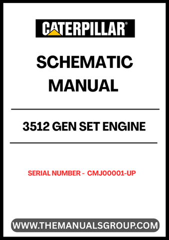 Enhance your maintenance and repair capabilities with the CAT 3512 Gen Set Engine Schematic Manual (S/N - CMJ00001-UP). This comprehensive guide provides detailed schematics and diagrams, ensuring you have the essential information at your fingertips to troubleshoot and service your engine effectively.