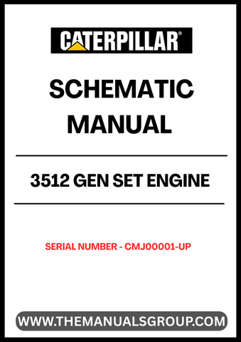 Discover the essential CAT 3512 Gen Set Engine Schematic Manual, designed specifically for models with serial number CMJ00001 and above. This comprehensive manual provides detailed schematics that are crucial for understanding the intricate workings of your engine, ensuring optimal performance and maintenance.