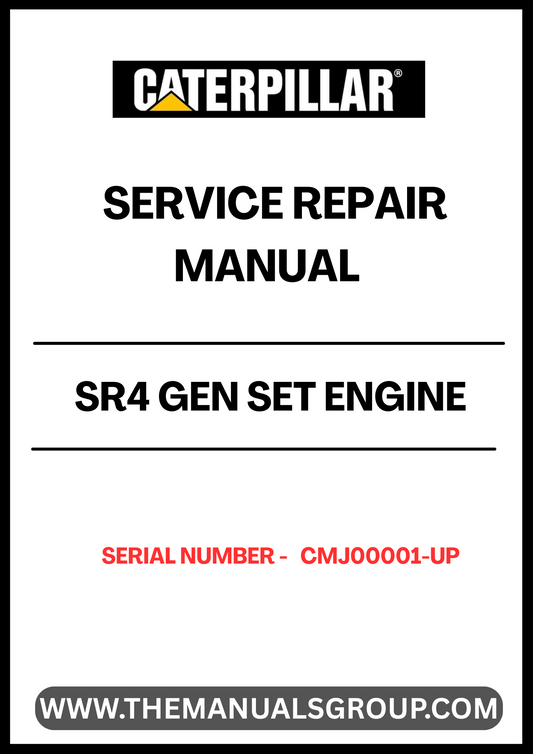 Unlock the full potential of your CAT 3512 Gen Set Engine with our comprehensive Service Repair Manual, specifically designed for serial numbers CMJ00001 and up. This manual is an essential resource for technicians and operators, providing detailed insights into maintenance, troubleshooting, and repair procedures tailored to your engine model.