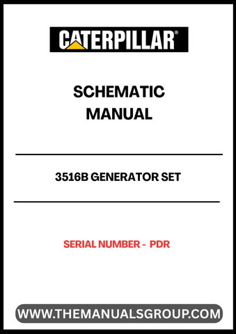 Enhance your operational efficiency with the CAT 3516B Generator Set Schematic Manual. This comprehensive guide is designed specifically for the CAT 3516B model, ensuring you have all the necessary information at your fingertips for optimal performance and maintenance.
