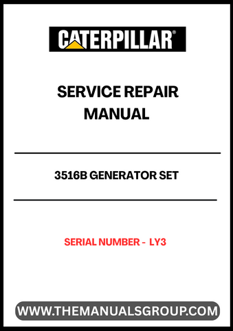 Unlock the full potential of your CAT 3516B Generator Set with our comprehensive Service Repair Manual, specifically designed for serial number LY3. This manual is an essential resource for technicians and operators, providing detailed instructions and insights to ensure optimal performance and longevity of your generator.