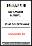 Discover the essential CAT 3516B Gen Set Engine Schematic Manual, specifically designed for serial number 3NS. This comprehensive manual provides detailed schematics that are crucial for understanding the intricate workings of your engine, ensuring optimal performance and maintenance.