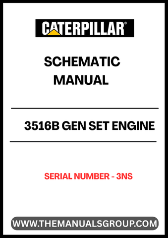Discover the essential CAT 3516B Gen Set Engine Schematic Manual, specifically designed for serial number 3NS. This comprehensive manual provides detailed schematics that are crucial for understanding the intricate workings of your engine, ensuring optimal performance and maintenance.