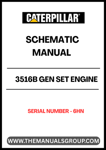 Discover the essential CAT 3516B Gen Set Engine Schematic Manual, specifically designed for serial number 6HN. This comprehensive manual provides detailed schematics that are crucial for understanding the intricate workings of your engine, ensuring optimal performance and maintenance.