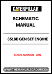 Discover the essential CAT 3516B Gen Set Engine Schematic Manual, specifically designed for serial number 7RN. This comprehensive manual provides detailed schematics that are crucial for understanding the intricate workings of your engine, ensuring optimal performance and maintenance.