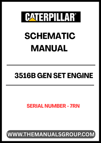 Discover the essential CAT 3516B Gen Set Engine Schematic Manual, specifically designed for serial number 7RN. This comprehensive manual provides detailed schematics that are crucial for understanding the intricate workings of your engine, ensuring optimal performance and maintenance.