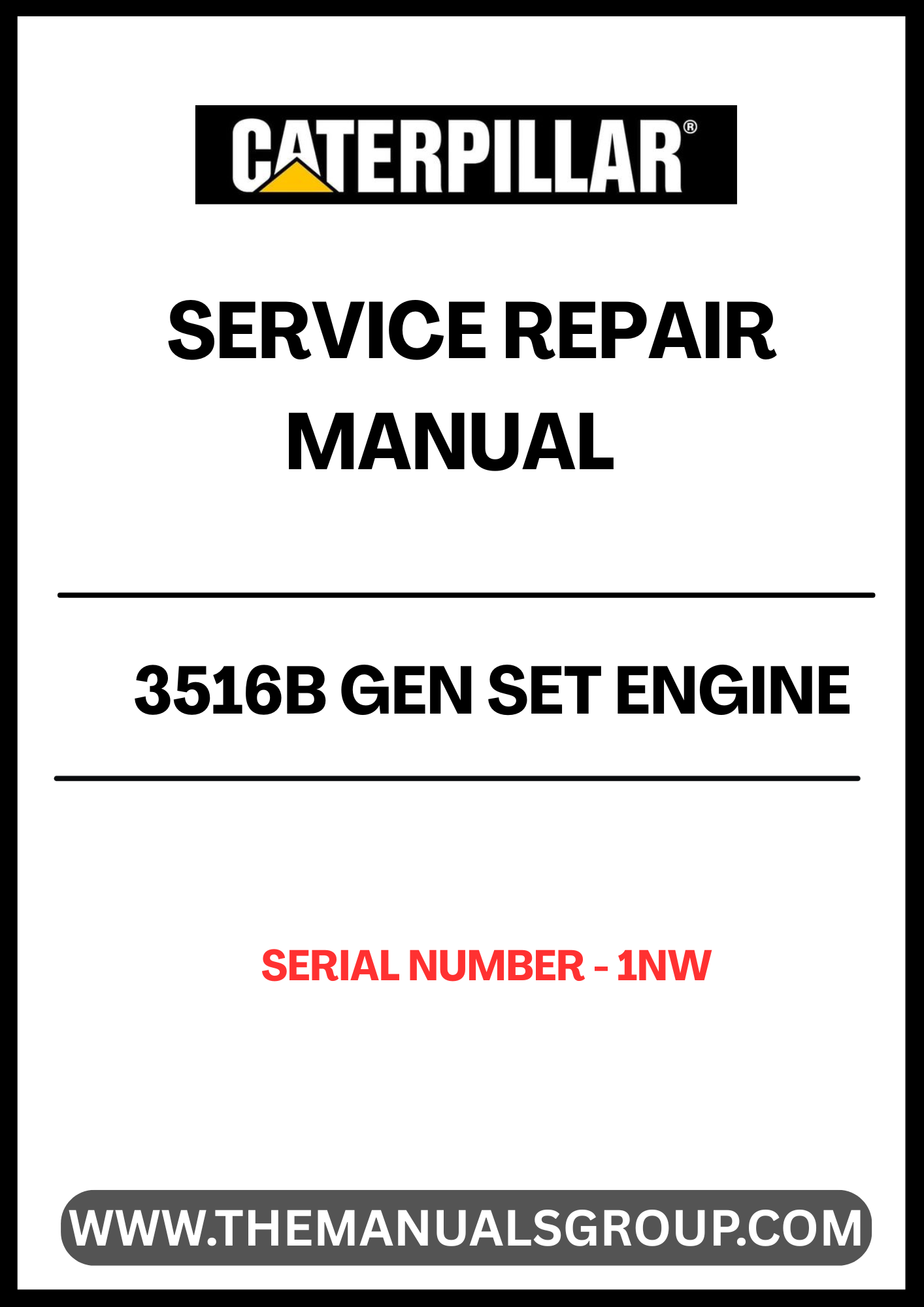 Discover the essential CAT 3516B Gen Set Engine Service Repair Manual, designed specifically for serial number 1NW. This comprehensive guide is your go-to resource for maintaining and repairing your engine, ensuring optimal performance and longevity.