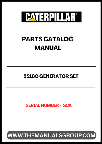 Enhance the performance and longevity of your CAT 3516C Generator Set with our comprehensive Parts Catalog Manual, specifically designed for serial number SCK. This manual serves as an essential resource for identifying and sourcing the right components, ensuring your generator operates at peak efficiency.