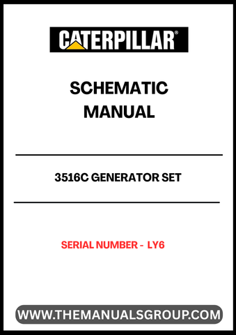 Discover the essential CAT 3516C Generator Set Schematic Manual, specifically designed for serial number LY6. This comprehensive manual provides detailed schematics that are crucial for understanding the intricate workings of your generator set, ensuring optimal performance and reliability.