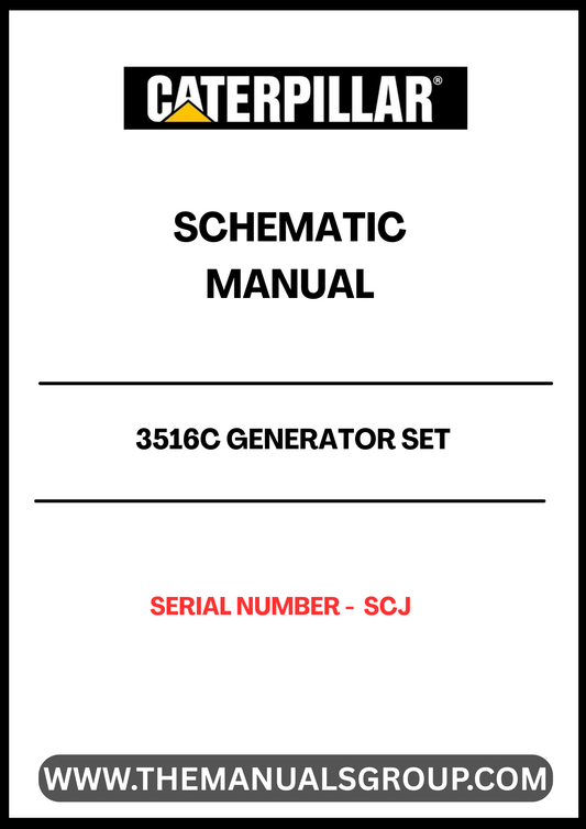 Enhance your operational efficiency with the CAT 3516C Generator Set Schematic Manual, specifically designed for serial number SCJ. This comprehensive manual provides detailed schematics that are essential for understanding the intricate workings of your generator set, ensuring you can maintain and troubleshoot with confidence.