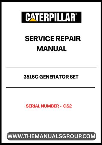 The CAT 3516C Generator Set Service Repair Manual is an essential resource for maintaining and troubleshooting your generator. Designed specifically for serial number GS2, this manual provides detailed instructions and diagrams to ensure optimal performance and longevity of your equipment.