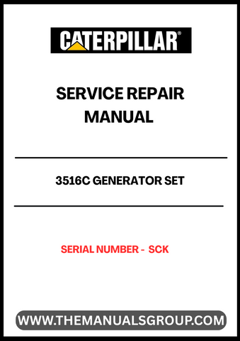 The CAT 3516C Generator Set Service Repair Manual is an essential resource for maintaining and troubleshooting your generator. Designed specifically for serial number SCK, this manual provides detailed instructions and diagrams to ensure optimal performance and longevity of your equipment.