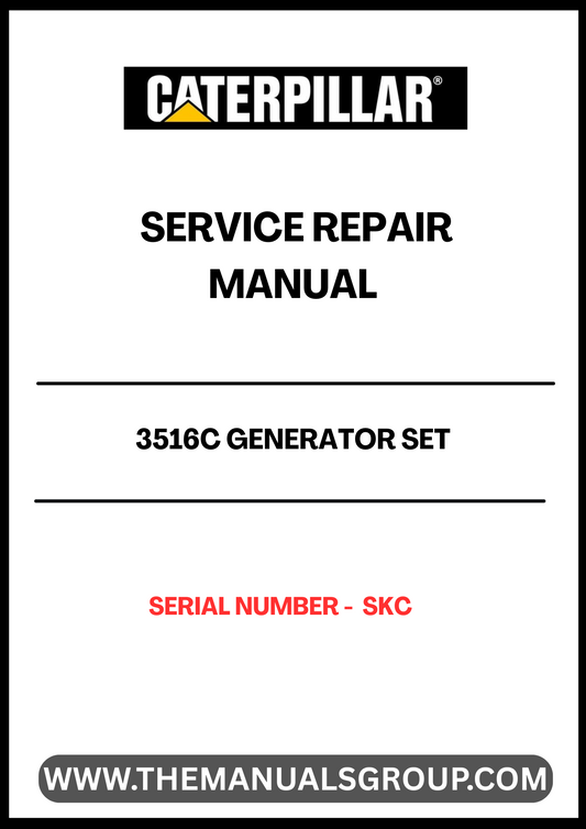 The CAT 3516C Generator Set Service Repair Manual (S/N - SKC) is an essential resource for maintaining the performance and longevity of your generator. This comprehensive guide provides detailed instructions and diagrams, ensuring that you can efficiently troubleshoot and repair your equipment with confidence.