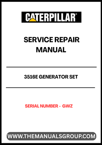  Ensure the longevity and optimal performance of your CAT 3516E Generator Set with our comprehensive Service Repair Manual, specifically designed for serial number GWZ. This manual is an essential resource for technicians and operators, providing detailed instructions and insights into maintenance and repair procedures.