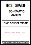 Enhance your operational efficiency with the CAT 3516 Gen Set Engine Schematic Manual, specifically designed for serial numbers CMD00001 and up. This comprehensive manual provides detailed schematics that are essential for understanding the intricate workings of your engine, ensuring you have the right information at your fingertips for maintenance and troubleshooting.