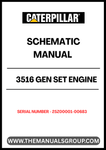 Unlock the full potential of your CAT 3516 Gen Set Engine with our comprehensive Schematic Manual, specifically designed for serial numbers 25Z00001-00683. This manual serves as an essential resource for technicians and engineers, providing detailed schematics that simplify troubleshooting and maintenance tasks.