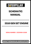 Discover the essential CAT 3516 Gen Set Engine Schematic Manual, specifically designed for serial number 25Z00684-02188. This comprehensive manual provides detailed schematics that are crucial for understanding the intricate workings of your engine, ensuring optimal performance and maintenance.