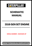 Unlock the full potential of your CAT 3516 Gen Set Engine with our comprehensive Schematic Manual, specifically designed for serial numbers 25Z02189 and up. This manual serves as an essential resource for technicians and engineers, providing detailed schematics that simplify troubleshooting and maintenance tasks.