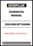 Discover the essential CAT 3516 Gen Set Engine Schematic Manual, specifically designed for serial number 73Z00174-00807. This comprehensive manual provides detailed schematics that are crucial for understanding the intricate workings of your engine, ensuring optimal performance and maintenance.