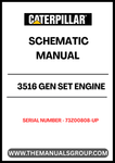 Unlock the full potential of your CAT 3516 Gen Set Engine with our comprehensive Schematic Manual, specifically designed for serial numbers 73Z00808 and up. This manual serves as an essential resource for technicians and engineers, providing detailed schematics that simplify troubleshooting and maintenance tasks.