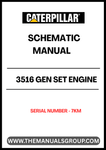 Discover the essential CAT 3516 Gen Set Engine Schematic Manual, specifically designed for serial number 7KM. This comprehensive manual provides detailed schematics that are crucial for understanding the intricate workings of your engine, ensuring optimal performance and maintenance.