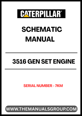 Discover the essential CAT 3516 Gen Set Engine Schematic Manual, specifically designed for serial number 7KM. This comprehensive manual provides detailed schematics that are crucial for understanding the intricate workings of your engine, ensuring optimal performance and maintenance.