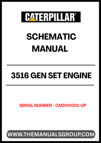 Unlock the full potential of your CAT 3516 Gen Set Engine with our comprehensive Schematic Manual, designed specifically for serial numbers CMD00001 and up. This manual serves as an essential resource for technicians and engineers, providing detailed schematics that simplify troubleshooting and maintenance tasks.