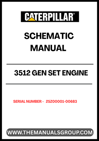 Unlock the full potential of your CAT 3516 Gen Set Engine with our comprehensive Schematic Manual, specifically designed for serial numbers 25Z00001-00683. This manual serves as an essential resource for technicians and engineers, providing detailed schematics that simplify troubleshooting and maintenance tasks.