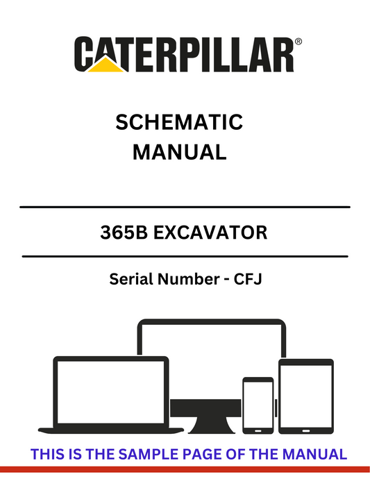 Access the CAT 365B Excavator Schematic Manual (S/N - BTH) for essential diagrams and specifications, ensuring optimal operation and maintenance of your equipment.