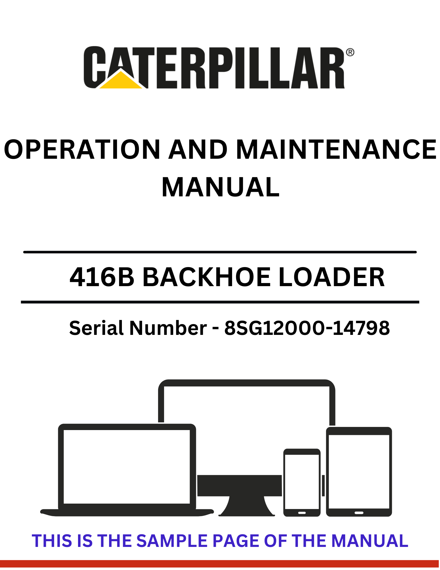  Discover the comprehensive operation and maintenance manual for the CAT 416B Backhoe Loader, powered by the 3054 engine. Ensure optimal performance and longevity.