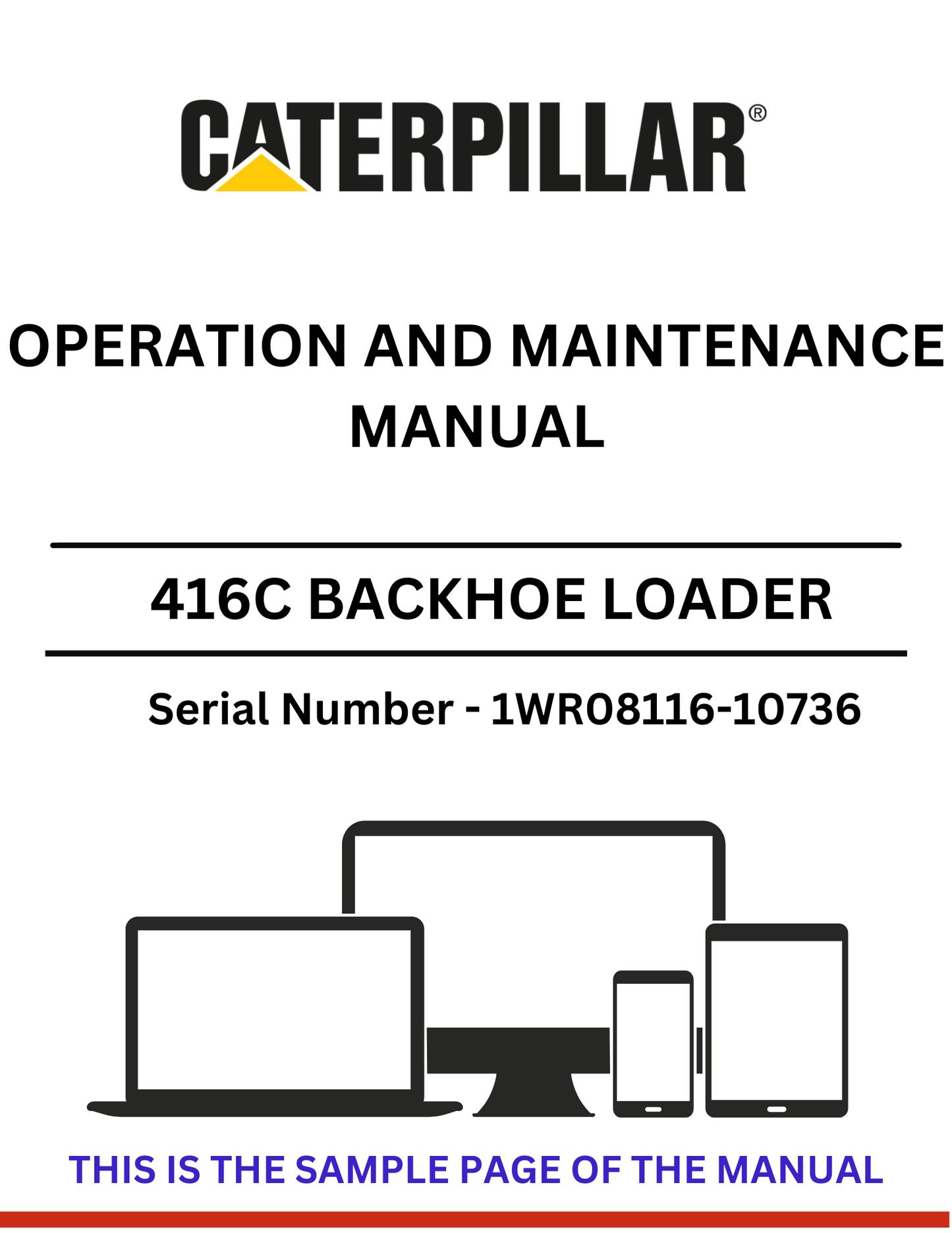 Discover the comprehensive operation and maintenance manual for the CAT 416C Backhoe Loader, powered by the 3054 engine. Ensure optimal performance and longevity.