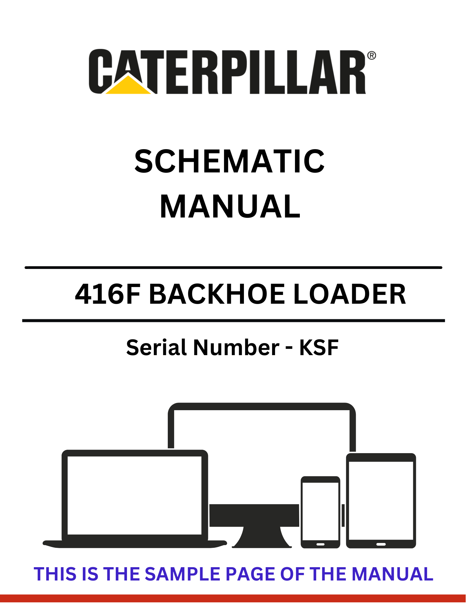 Discover the CAT 416F Backhoe Loader Schematic Manual (S/N - KSF) for detailed insights and technical specifications to enhance your equipment's performance.