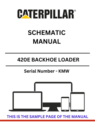 Discover the CAT 420E Backhoe Loader Schematic Manual (S/N - KMW). Access detailed diagrams and specifications to enhance your equipment maintenance and repair.