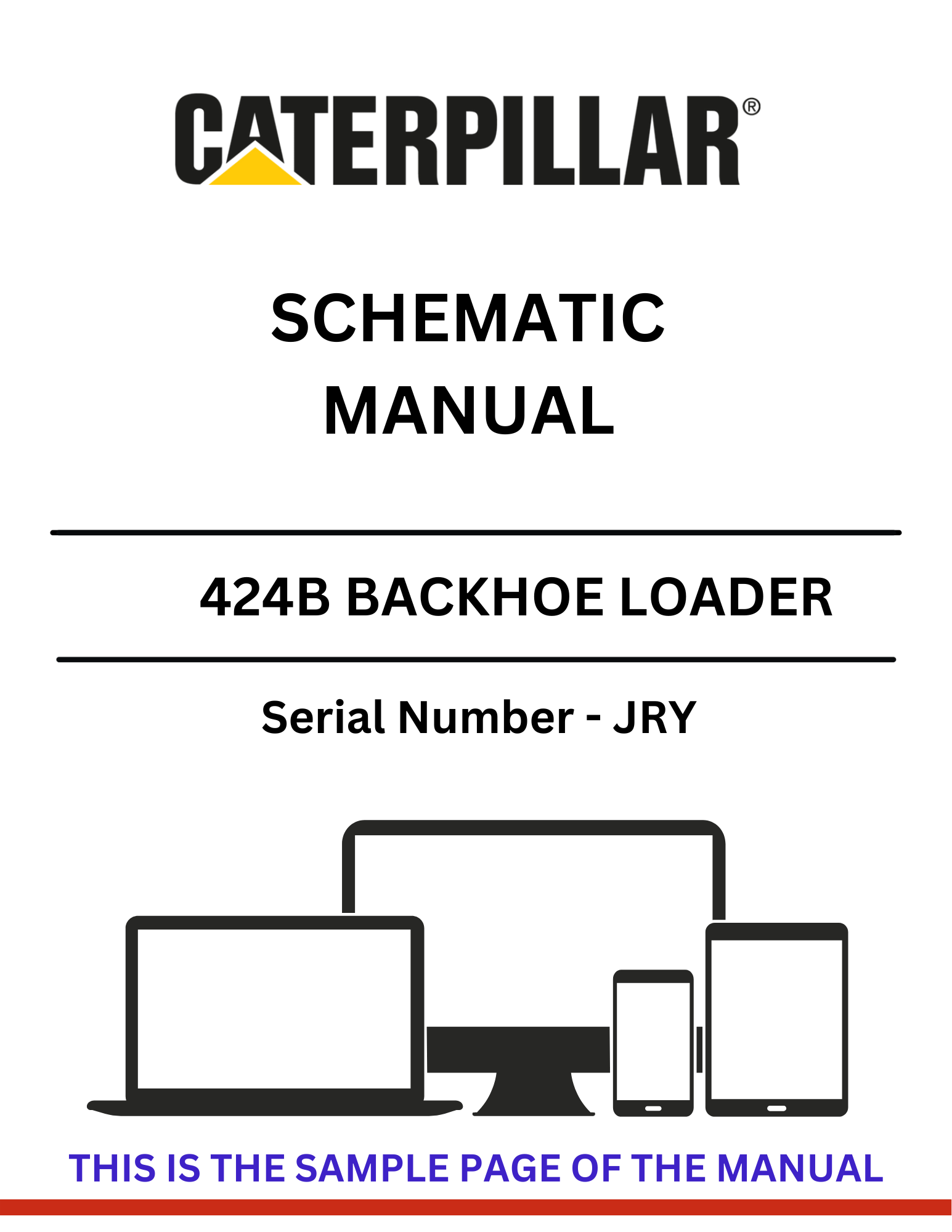 Discover the CAT 424B Backhoe Loader Schematic Manual (S/N - JRY) for detailed insights and technical guidance. Perfect for operators and technicians alike.